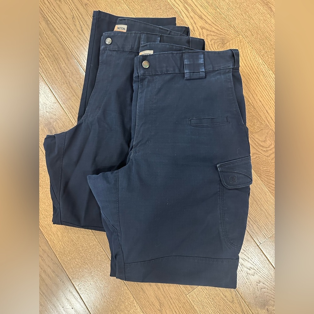 5.11 Tactical Dark Blue Cargo Pants - Bundle